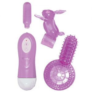 Orgasm Delight Kit- Rabbit/bullet/sleeve for couples