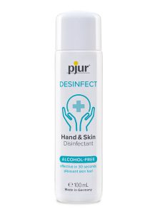 Pjur Disinfectant for the hands and skin, Works in 30 seconds, 100ml